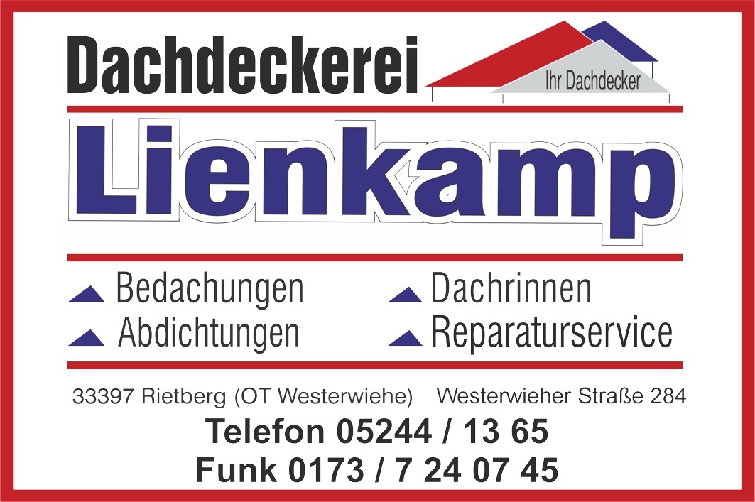 Lienkamp Dachdeckerei online 2026