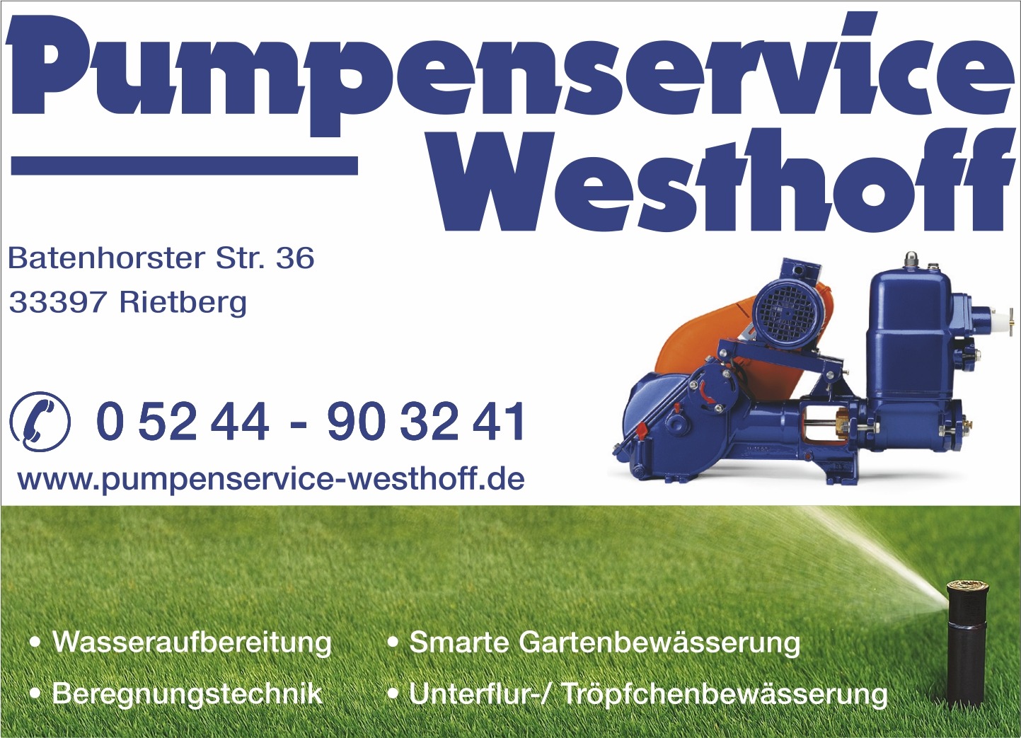 Pumpen Westhoff online 2026